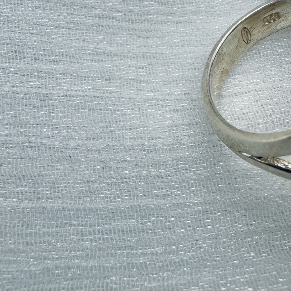 S925 Rose Quartz Ring - Picture 2 of 2